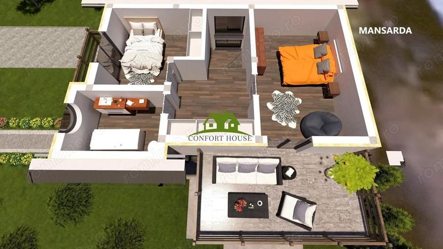Casă cu Teren 503 Mp în Măgura