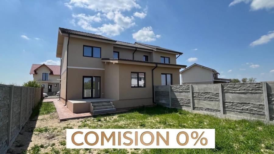 Duplex cu 4 camere cu Canalizare în Moșnița Nouă