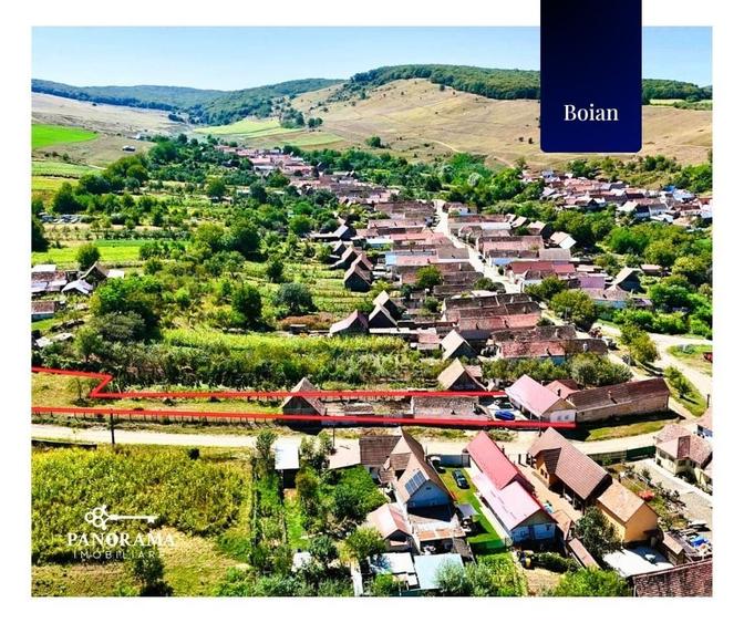 Casă individuală cu 2 camere cu Canalizare în Boian