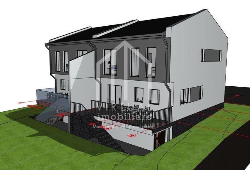 Duplex cu 4 camere cu Canalizare în Hipodrom 4