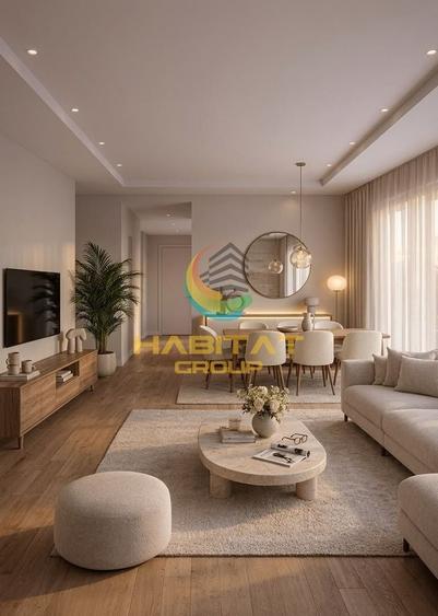 Apartament cu 3 camere decomandat în Vest