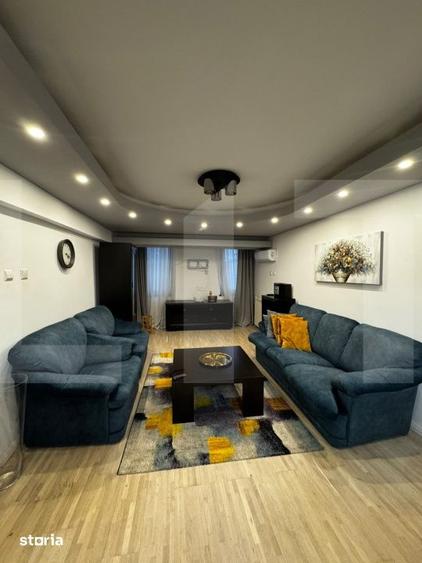 Apartament cu 4 camere, mobilat în Central