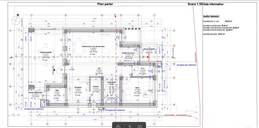 Casă cu 5 camere cu Teren 1050 Mp în Iorga