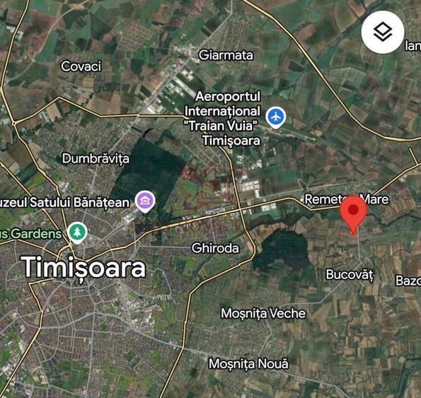 Teren Construcții intravilan de 532 mp, în Bucovăț (Remetea Mare)