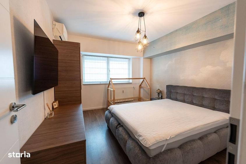 Apartament cu 3 camere, mobilat în 1 Mai
