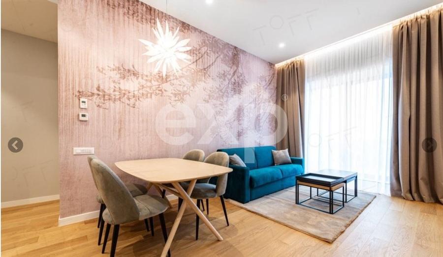 Apartament cu 2 camere, mobilat în Barbu Văcărescu