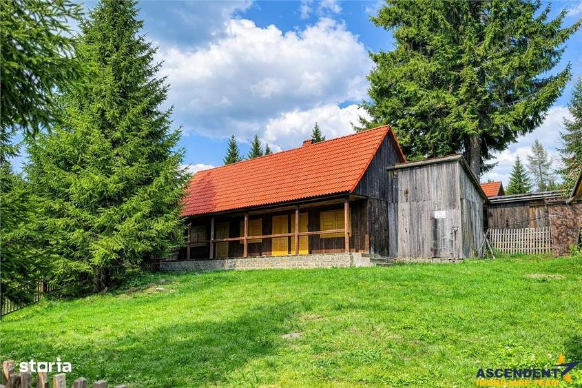 Casă cu 2 camere cu Teren 553 Mp în Sântimbru