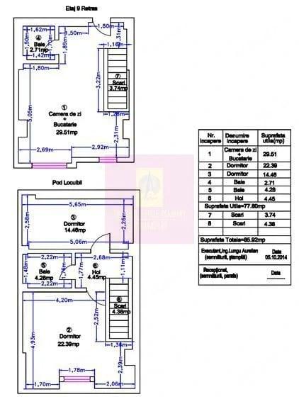 Apartament cu 3 camere decomandat în Sebastian