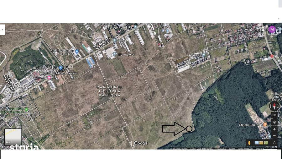 Teren de 1420 mp, în Băneasa