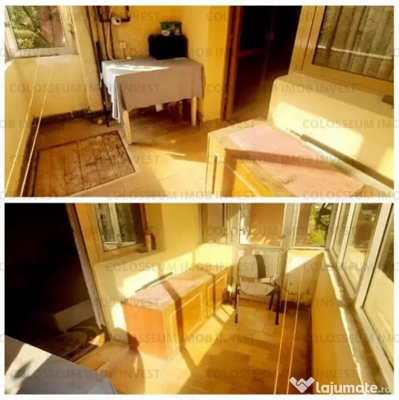 Apartament cu 3 camere semidecomandat în Florilor