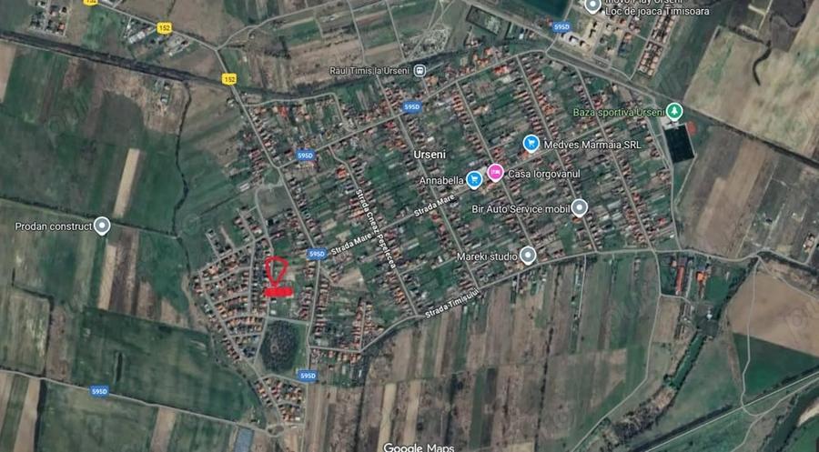 Teren de 1019 mp, în Urseni