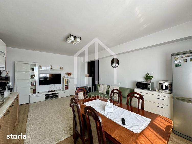 Apartament cu 3 camere, mobilat în Turnișor