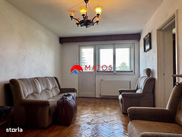 Apartament cu 2 camere semidecomandat în Central