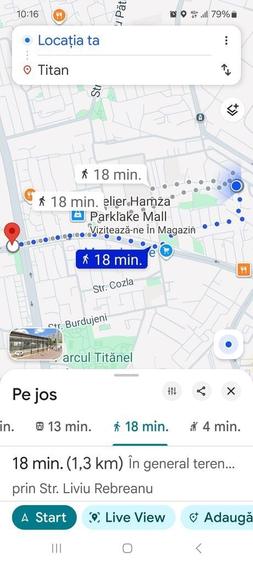 Apartament cu 4 camere semidecomandat în Titan