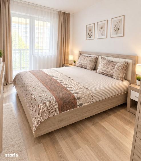 Apartament cu 3 camere semidecomandat în Viilor