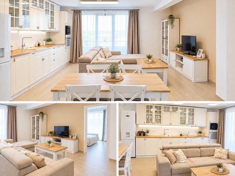 Apartament cu 3 camere semidecomandat în Central