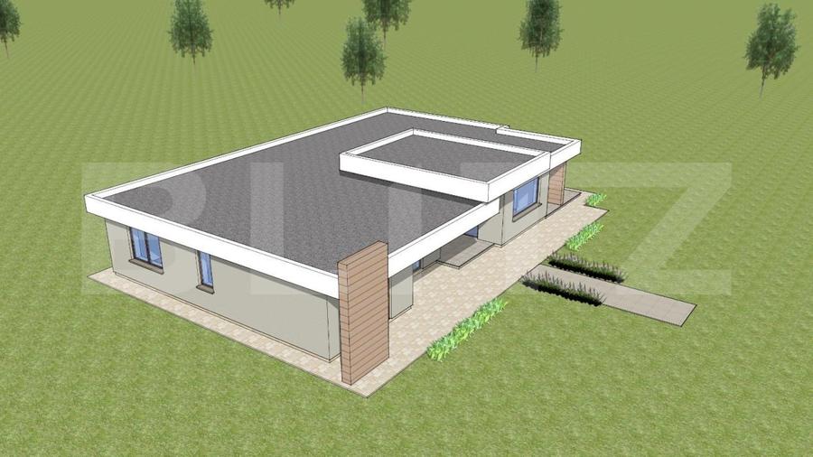 Casă individuală cu 4 camere cu Teren 724 Mp în Amați