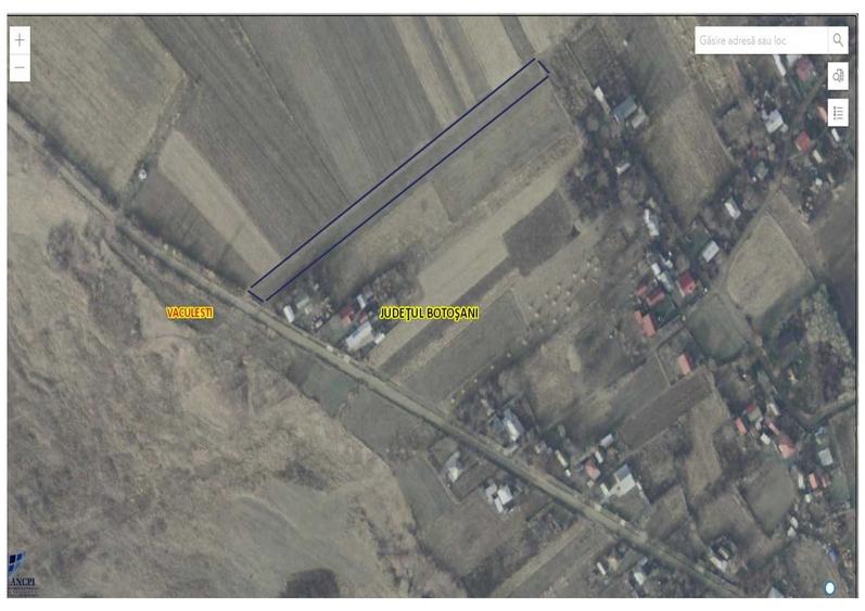 Teren de 3600 mp, în Văculești