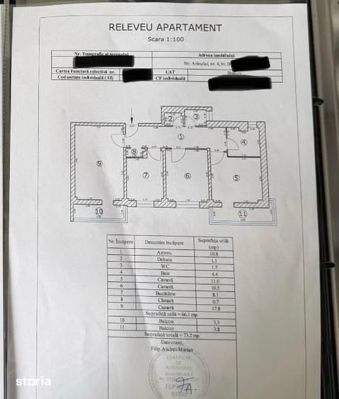 Apartament-3-Camere-Decomandat-Racadau-Renovat-73mp-Lift - 2