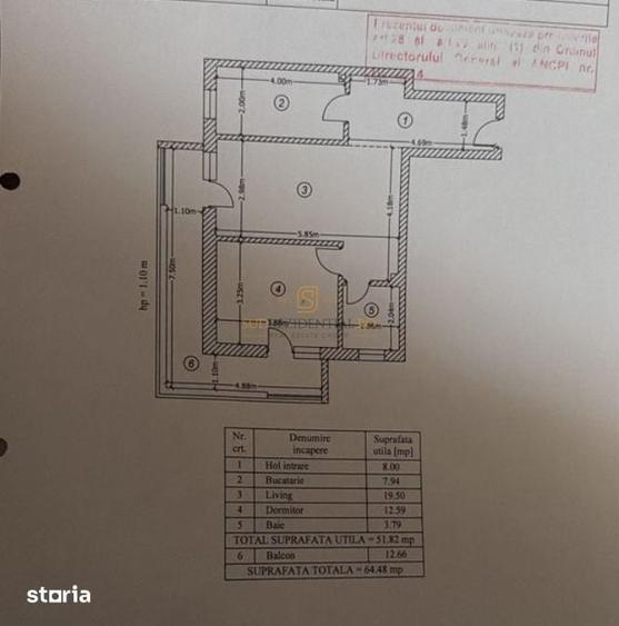 Apartament cu 2 camere decomandat în Metalurgiei