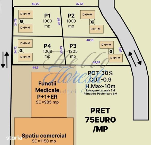 Oportunitate! Teren de vanzare 4273mp, pretabil 4 duplex! Feleac - 3