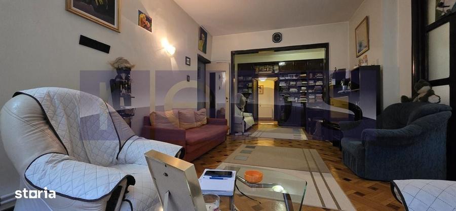 Apartament cu 3 camere semidecomandat în Universitate