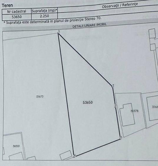 Teren Construcții intravilan de 2587 mp, în Pângărați