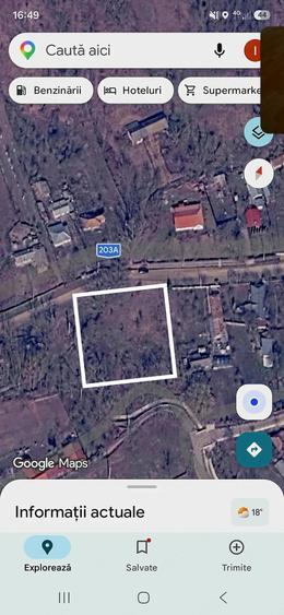 Teren de 2200 mp, în Mărgăritești
