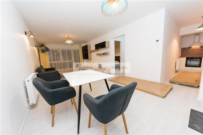 Apartament cu 2 camere semidecomandat, mobilat în Floreasca