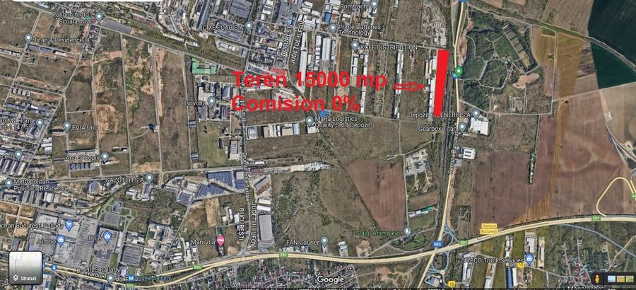 Teren Construcții intravilan de 15000 mp, în Theodor Pallady