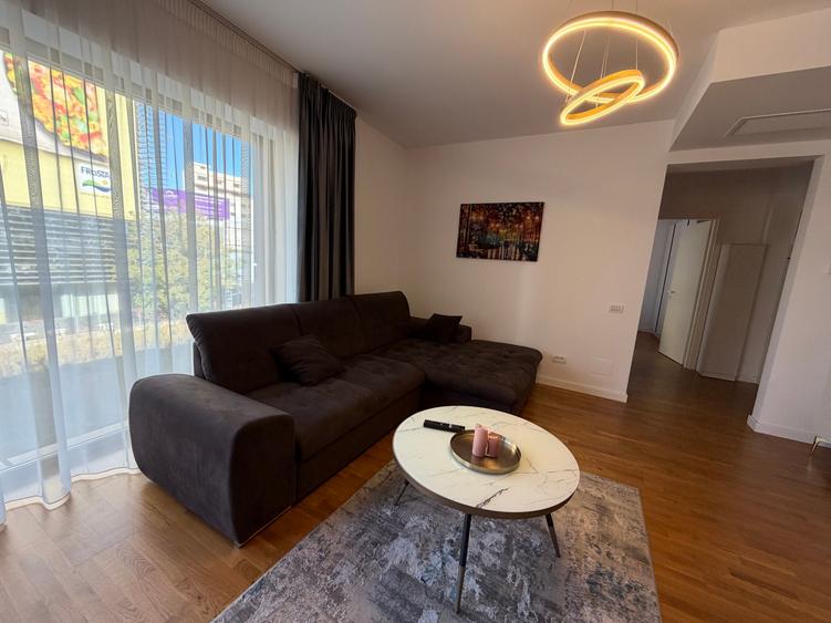 Apartament cu 2 camere decomandat, mobilat în Herăstrău