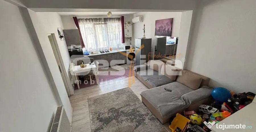 Apartament cu 2 camere semidecomandat, mobilat în Breazu