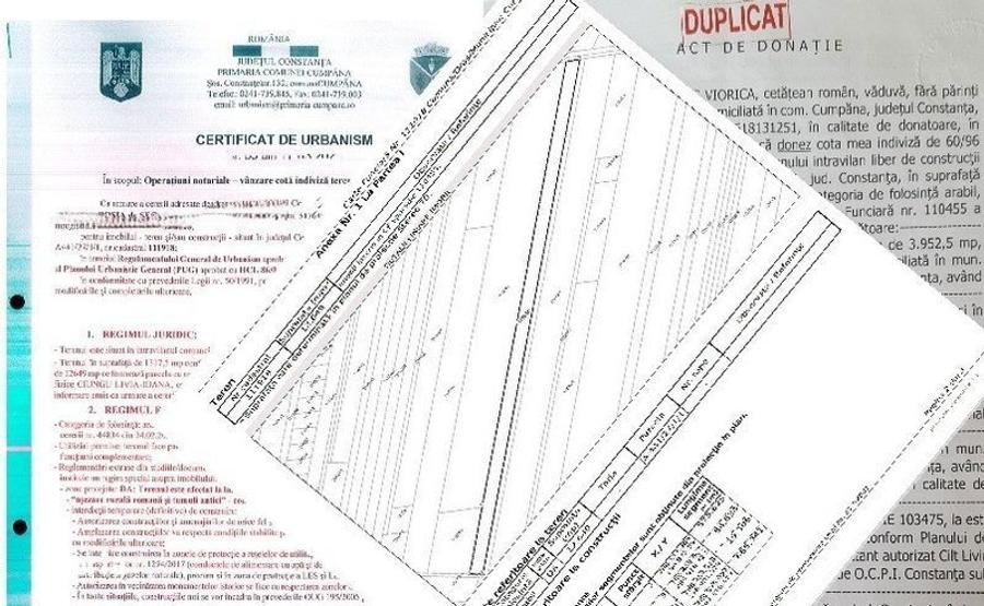Teren de 1317 mp, în Cumpăna