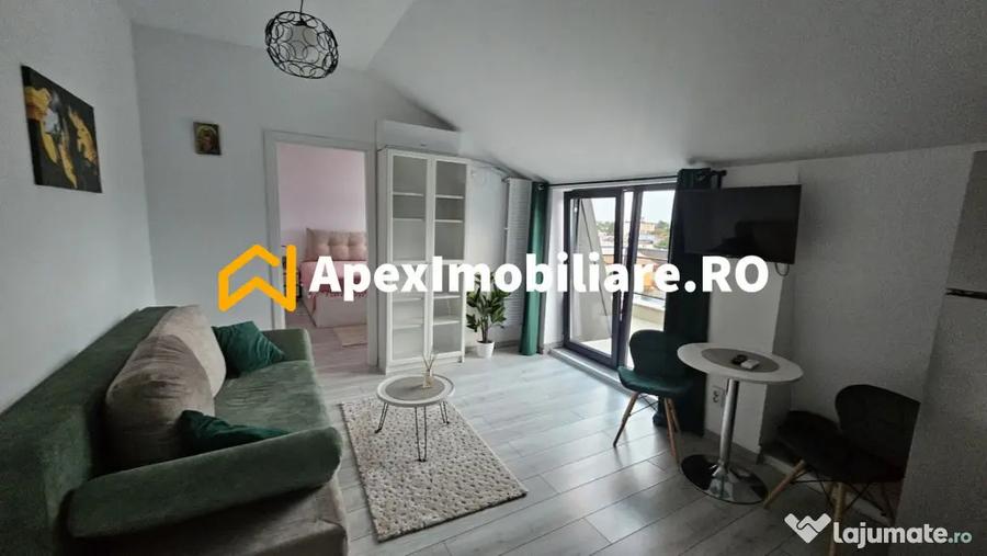Apartament cu 2 camere semidecomandat, mobilat în Chitila