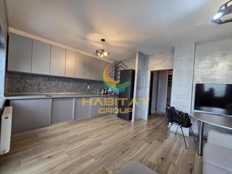 Apartament cu 2 camere semidecomandat, mobilat în Jilava