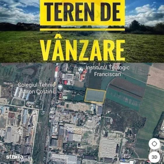Teren de 26000 mp, în Central