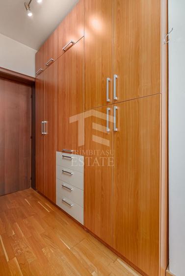 Apartament cu 2 camere semidecomandat, mobilat în Băneasa