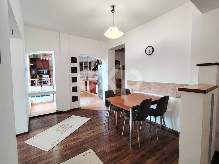 Apartament cu 4 camere semidecomandat, mobilat în Zorilor