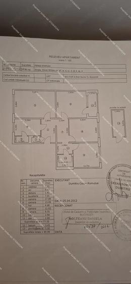 Apartament cu 4 camere decomandat în Brâncoveanu