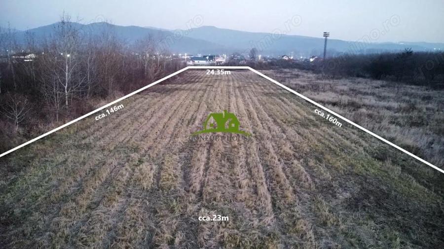 Teren de 3350 mp, în Bujoreni