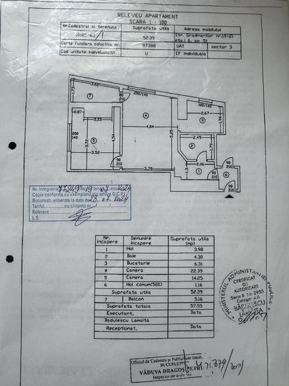 Apartament cu 2 camere semidecomandat în Vitan