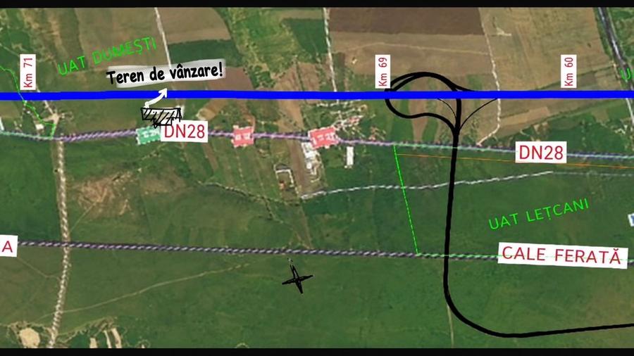 Teren agricol extravilan de 14980 mp, în Central