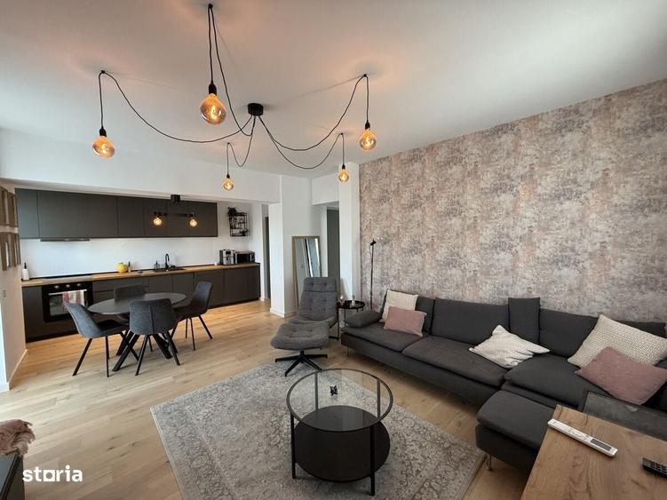 Apartament 3 camere mobilat | First Estate Pipera | 2 bai - 1