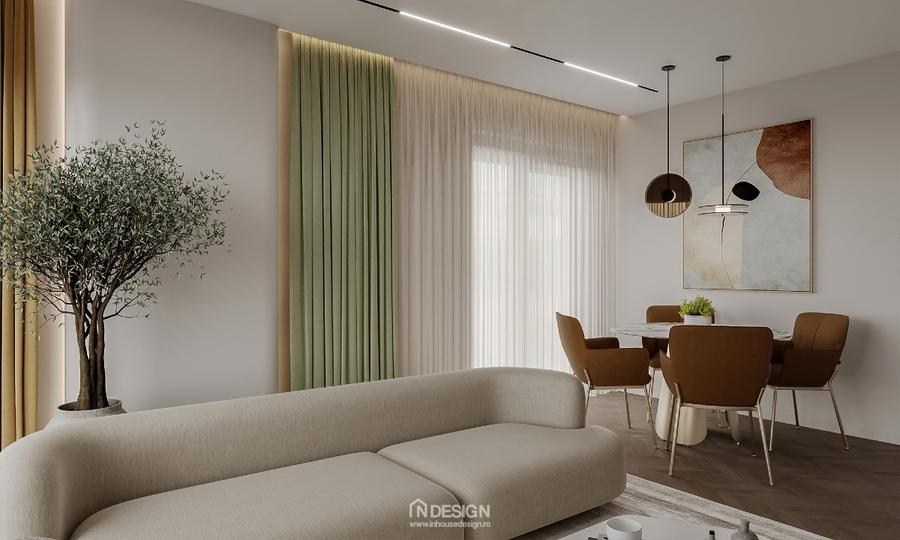 Apartament cu 3 camere decomandat în Universitate