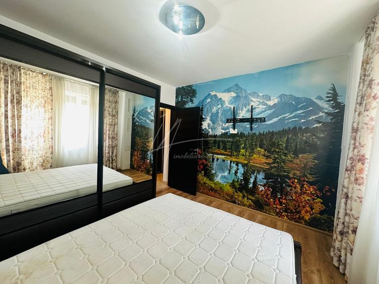 Apartament cu 3 camere semidecomandat, mobilat în Victoriei