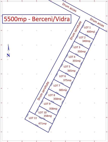 Drum Radial - 9, PROPRIETAR, Teren 5500mp, Investitie, Berceni-Vidra - 1