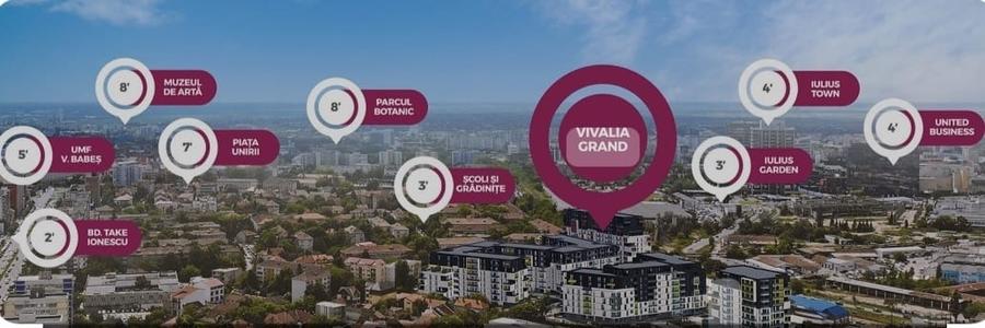 Apartament cu 3 camere decomandat, mobilat în Take Ionescu