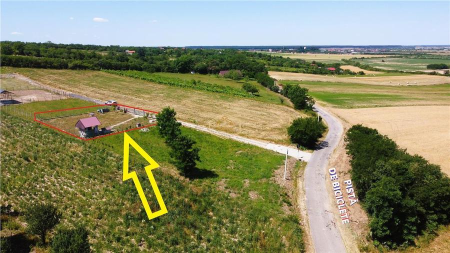 Teren Construcții intravilan de 500 mp, în Sud