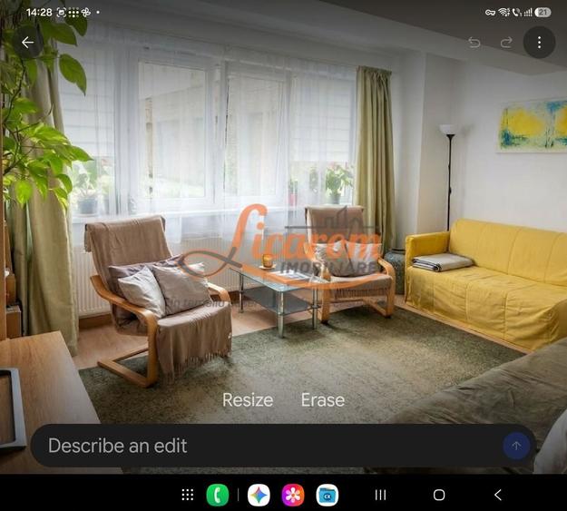 Apartament cu 2 camere decomandat, mobilat în Blumăna