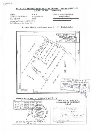 Teren de 2376 mp, în Hidiș